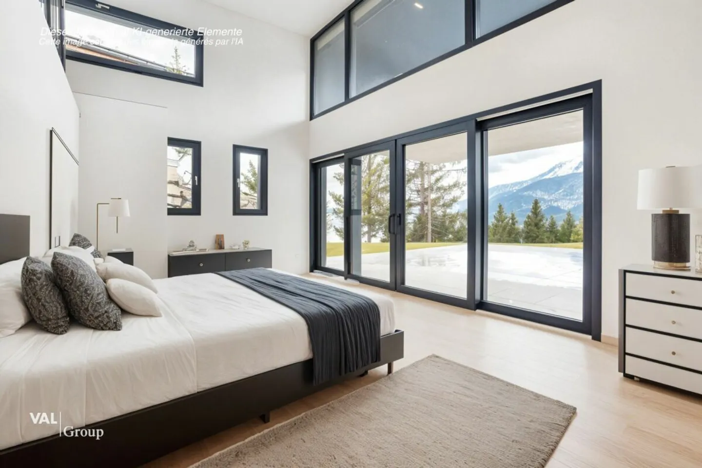 Modern architecture and stunning view of the Valais Alps - Photo 6 of 13