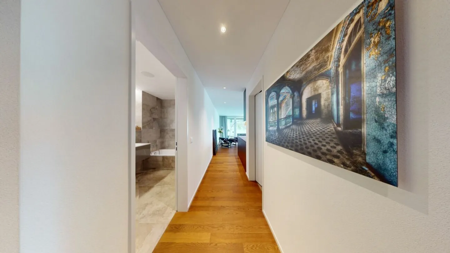 Luxurious 3.5-room smart home apartment with winter garden balcony &amp; E-charging station in Ballwil - Photo 13 of 13