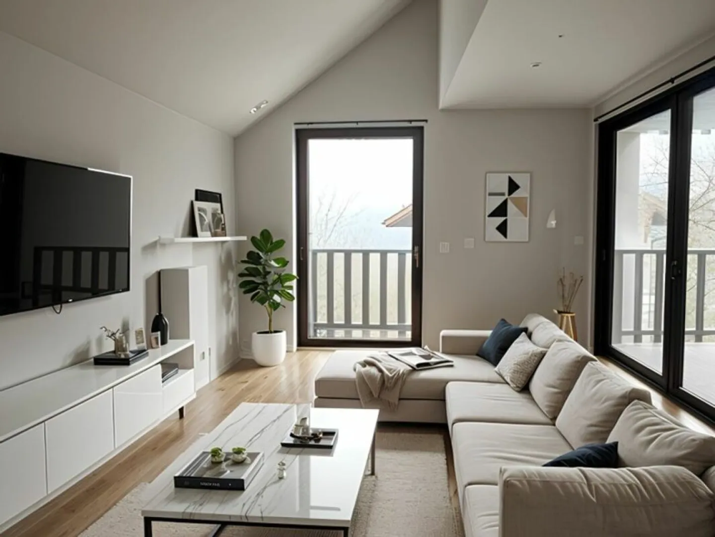 Charmantes Duplex im Herzen des Dorfes - Foto 1 von 9