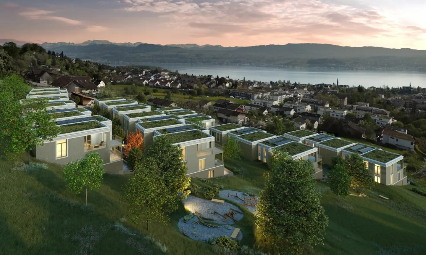 TILIA | Appartamento giardino 4.5 locali con vista parziale sul lago - D001 - Foto 12 di 13