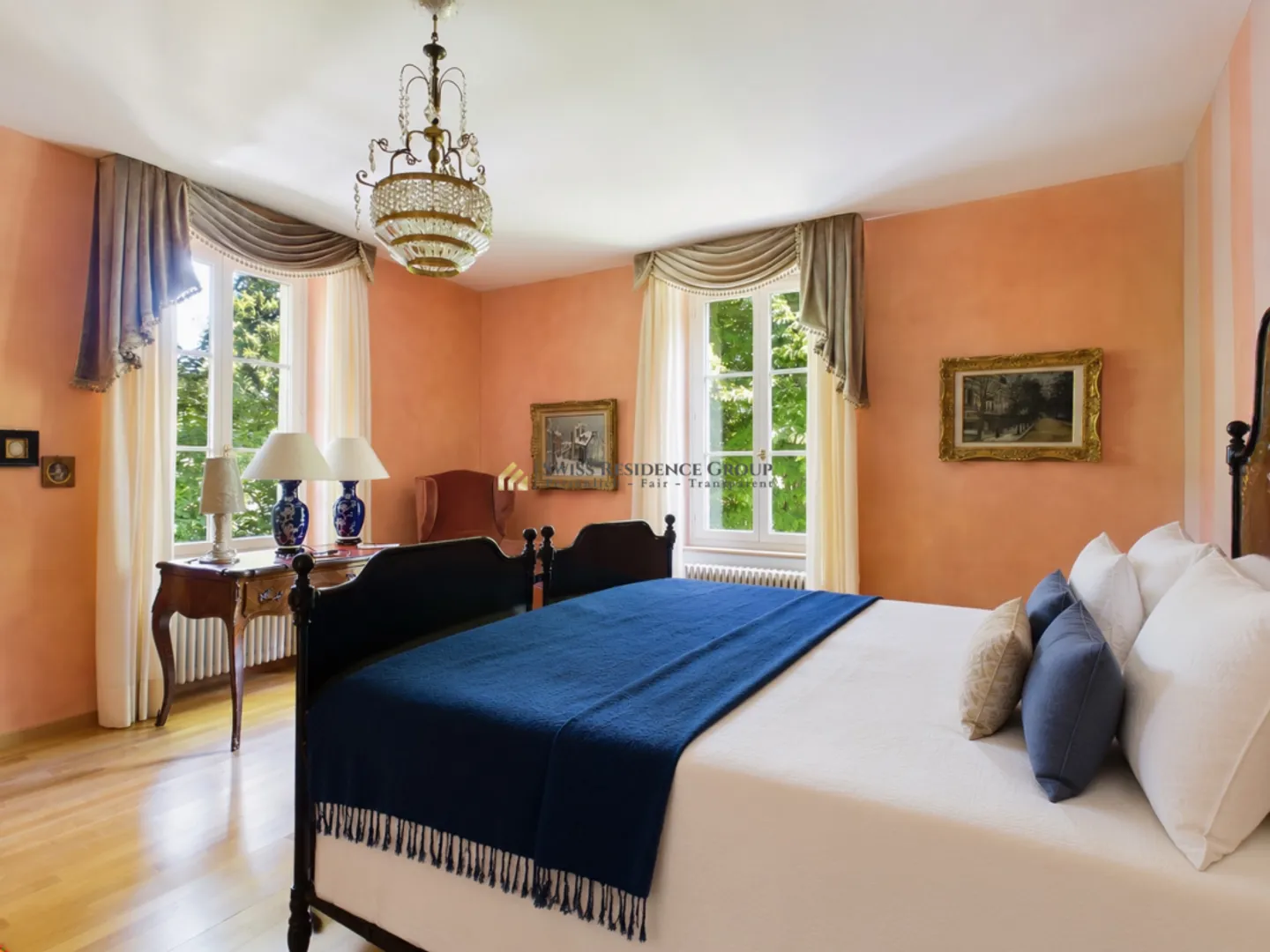 Altbau-Charme trifft auf modernen Luxus - Einzigartige 4.5-Zimmer-Wohnung mit Garten &amp; Cheminée in 8008 Zürich - Foto 8 von 13