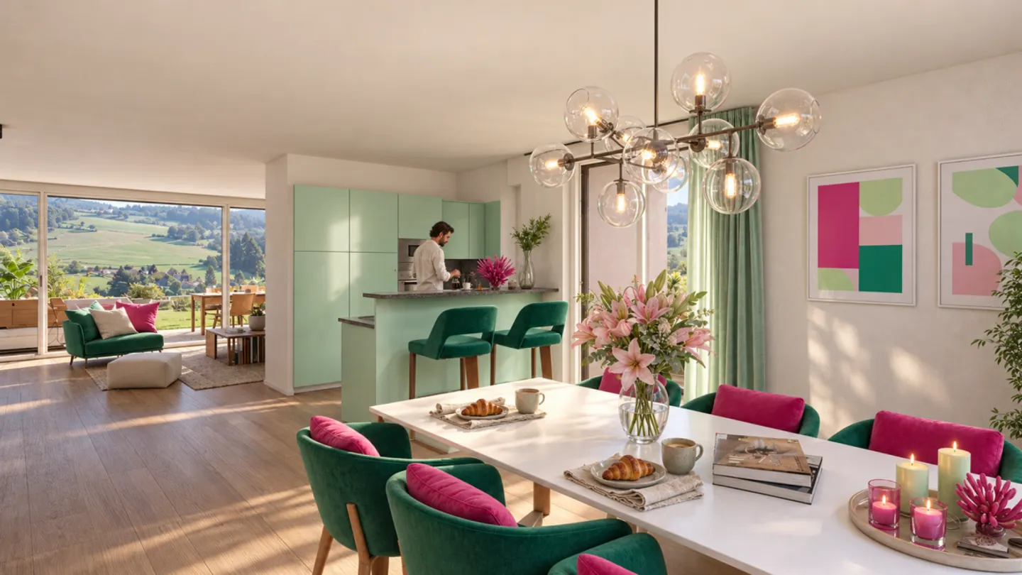 Villa contemporaine à Essert - Photo 6 sur 13