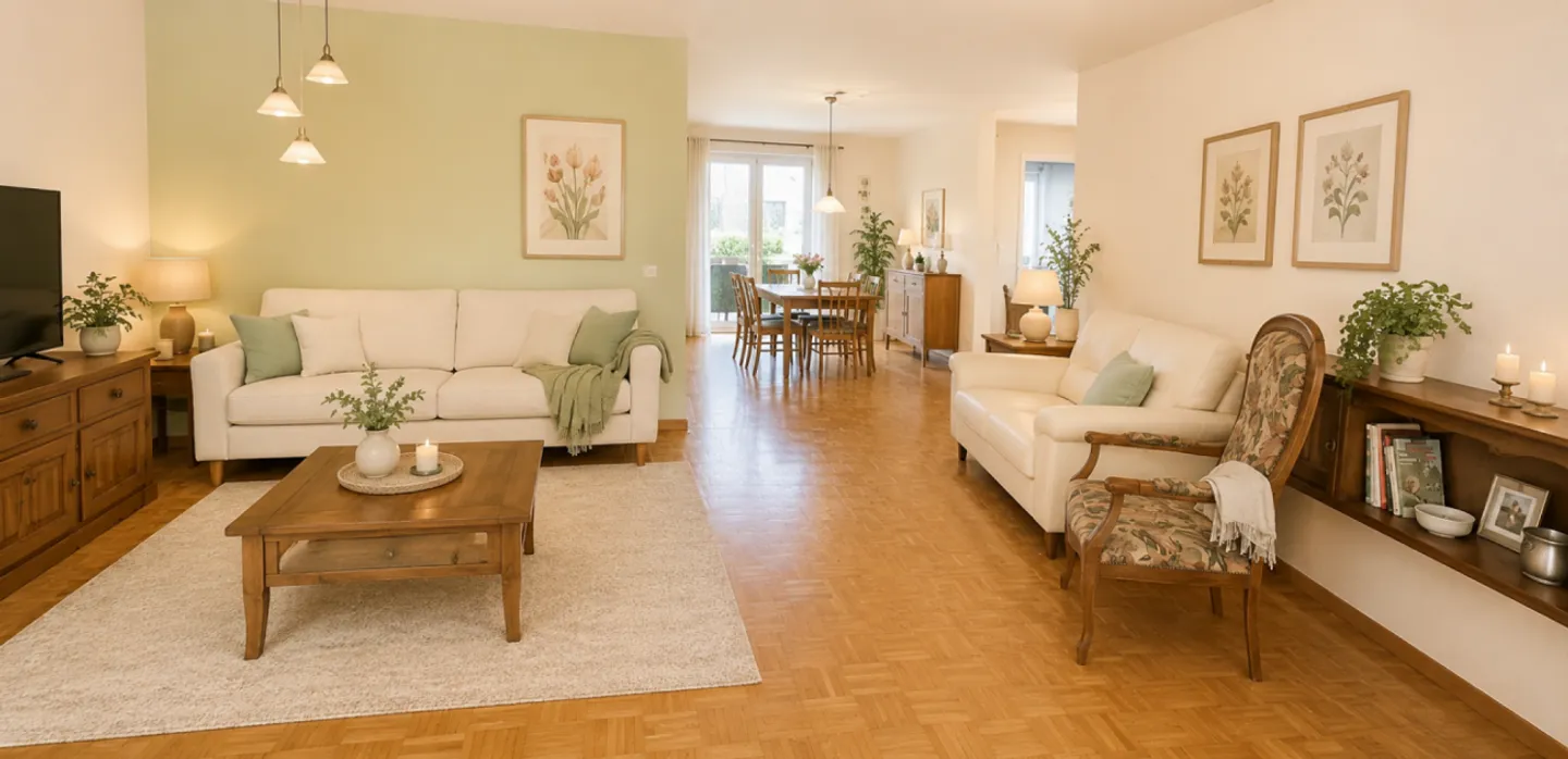 Charmante Erdgeschosswohnung - Foto 4 von 5