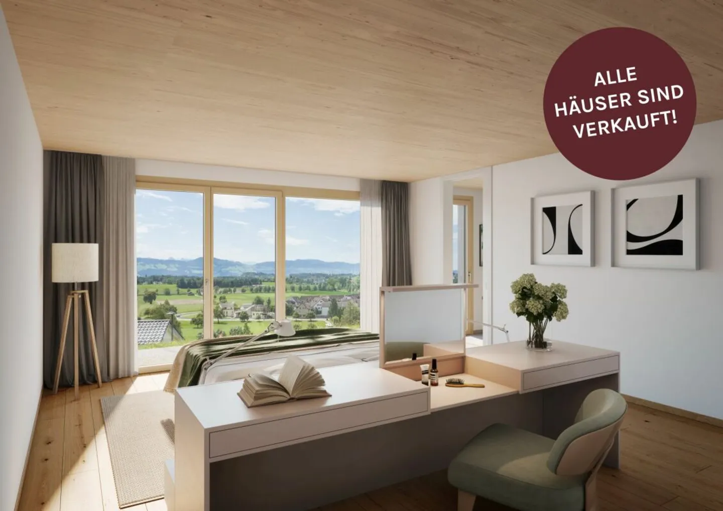 TUTTE LE CASE VENDUTE - Vivere con Vista: Attraenti Case Unifamiliari di Nuova Costruzione a Dürnten - Foto 3 di 5