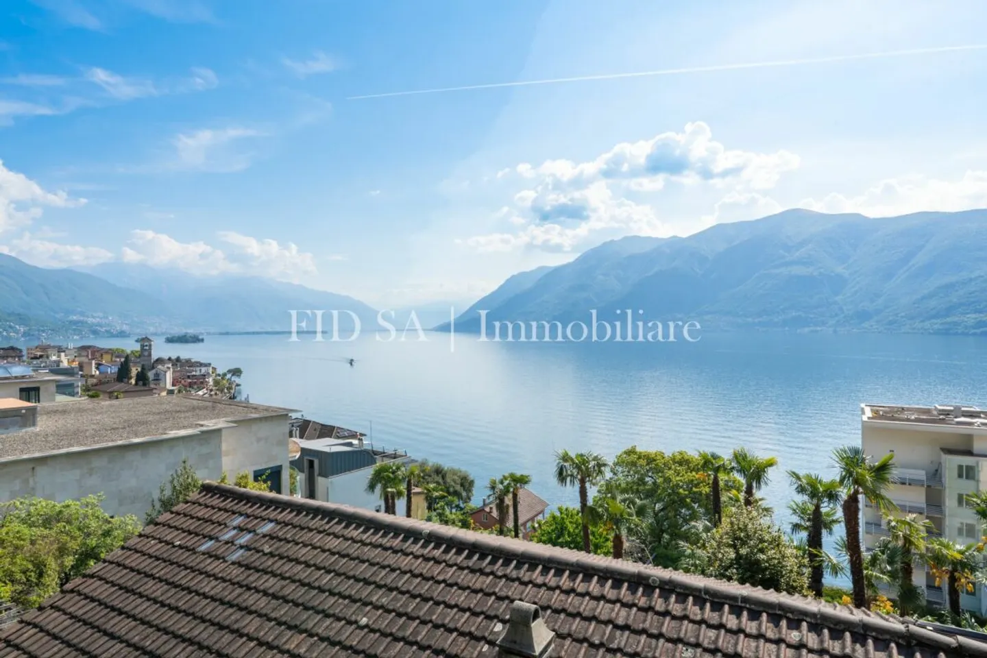 BRISSAGO - Appartement avec vue sur le lac dans une résidence soignée de 4 unités - Photo 2 sur 7