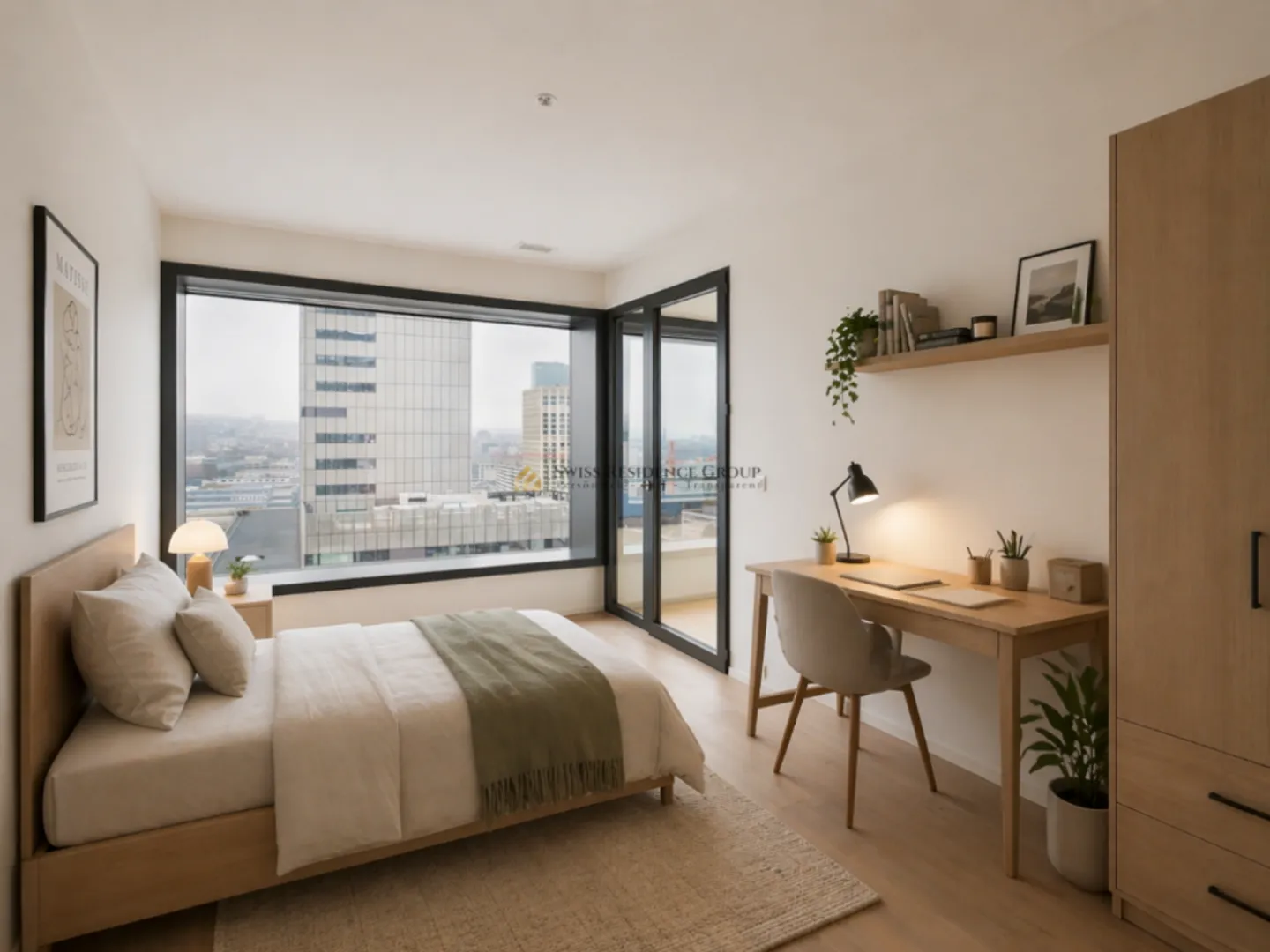 In alto a Zurigo Ovest - 3,5 stanze al 17° piano - Foto 8 di 13