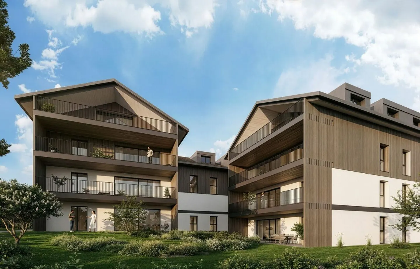 Magnifique attique de 100 m2 avec ensoleillement sud/ouest - Foto 7 von 13