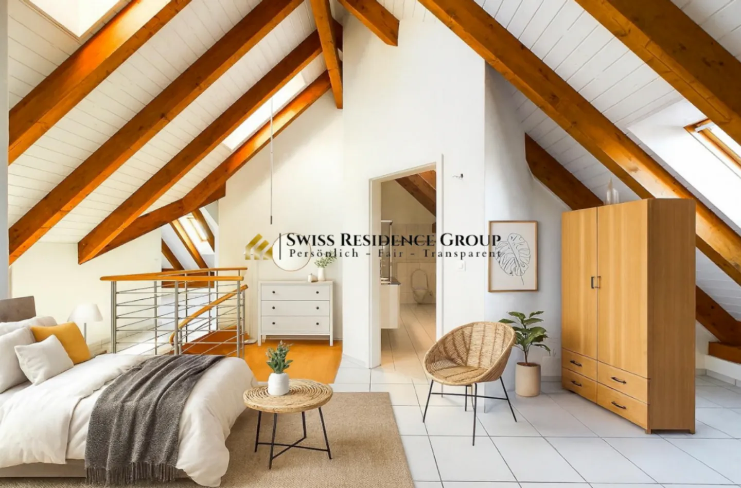 Grosszügiges Wohnen, naturnahe und mit modernem Ausbaustandard - Photo 6 sur 7