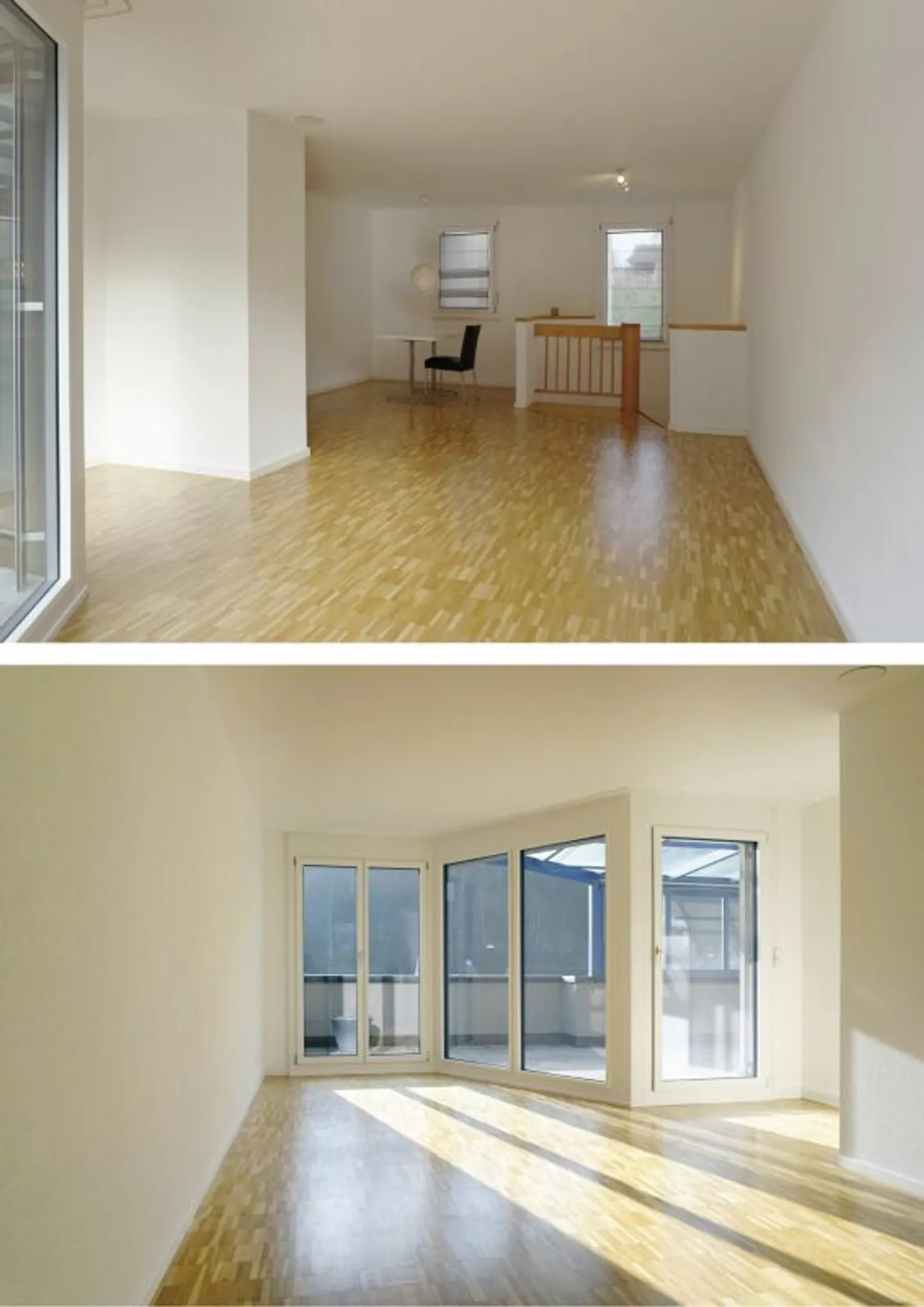 Attractive 5.5-room penthouse maisonette apartment with large roof terrace and panoramic view - Photo 5 of 13