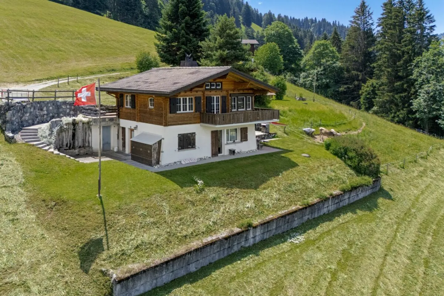 Bergidylle pur -  3.5-Zimmer-Ferienwohnung in Grüsch - Foto 1 di 13