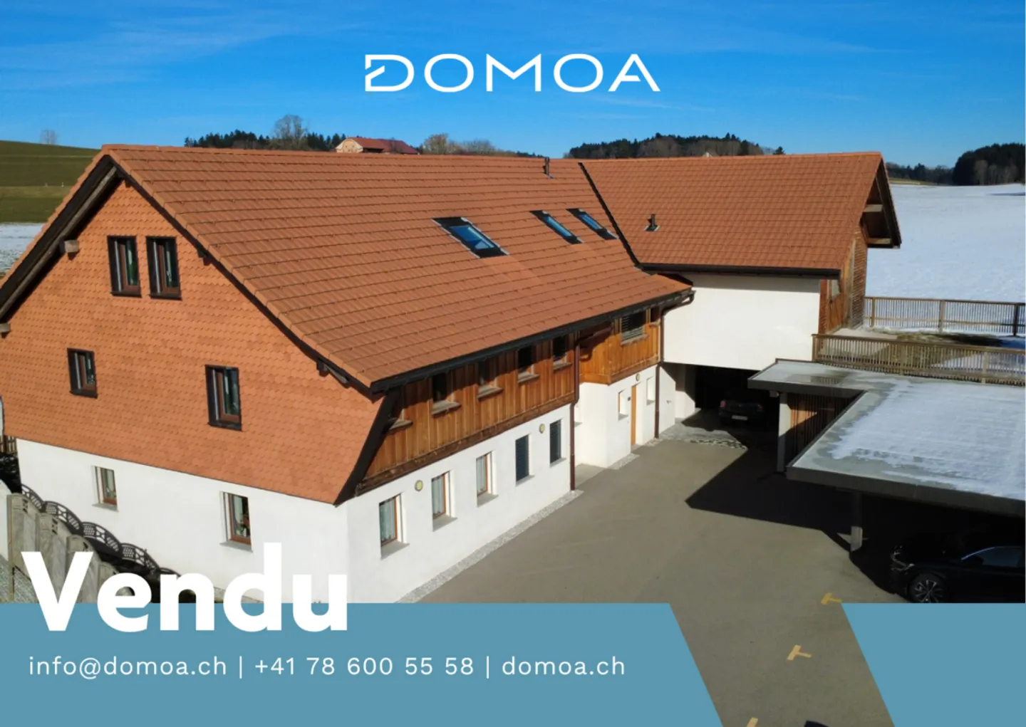 Charmante 4,5-Zimmer-Wohnung von 124 m2 in einem schönen charakteristischen Bauernhaus! - Foto 1 von 11