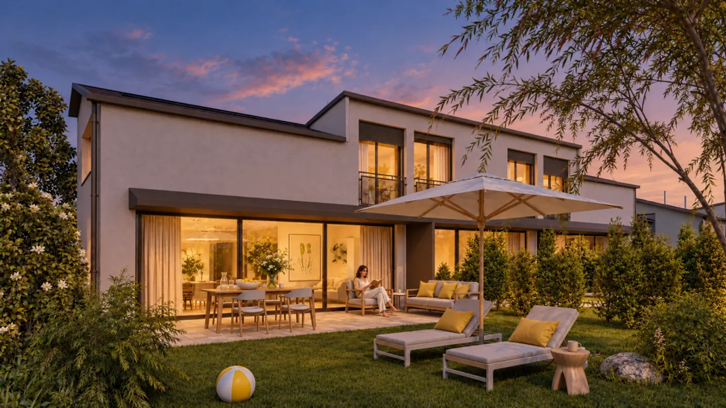 Villa contemporaine à Essert - Photo 8 sur 13