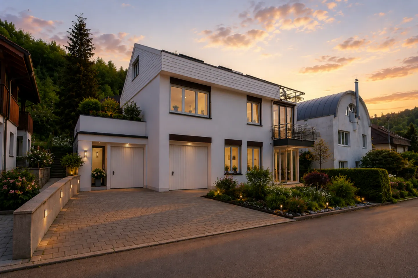 Freshly renovated 6.5-room single-family house with south slope location and panoramic view in Füllinsdorf - Photo 13 of 13