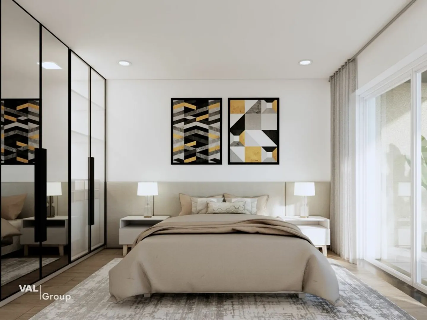 3.5 rooms new in the heart of Saxon - Residence Althéa - Photo 4 of 13