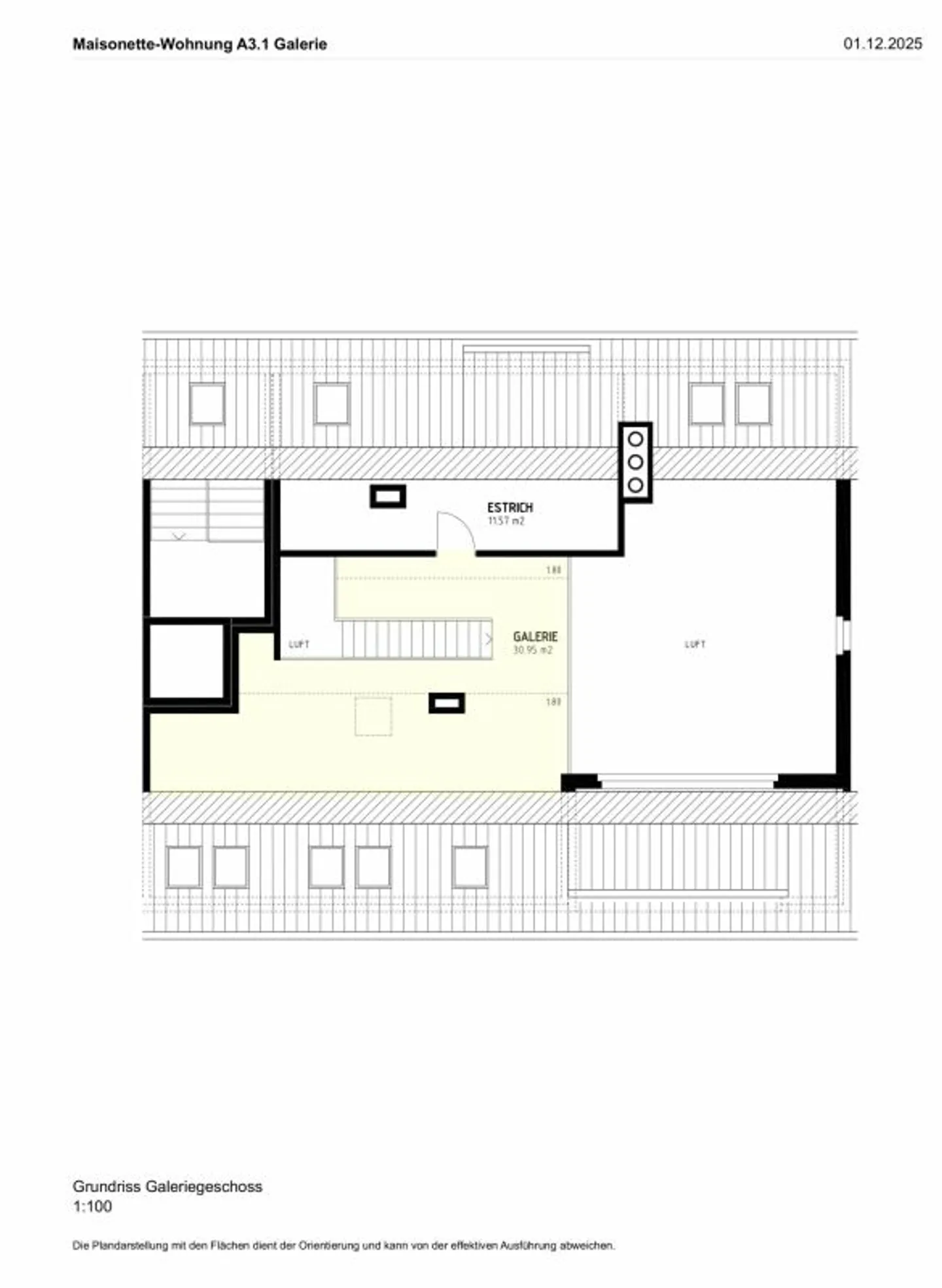 Lichtdurchflutete 4,5 Zimmer Maisonettewohnung mit Galerie, Terrasse und vielseitigem Wohngefühl - Foto 11 von 13