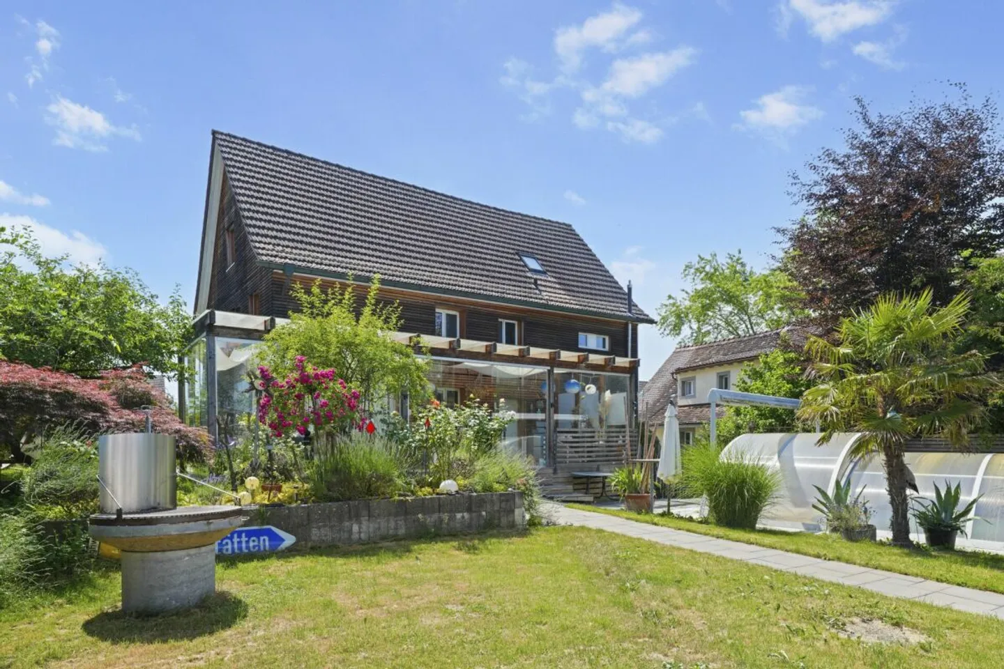 Charme trifft Komfort - Ihr stilvoll saniertes Zuhause mit Pool in Bischofszell - Photo 1 sur 13