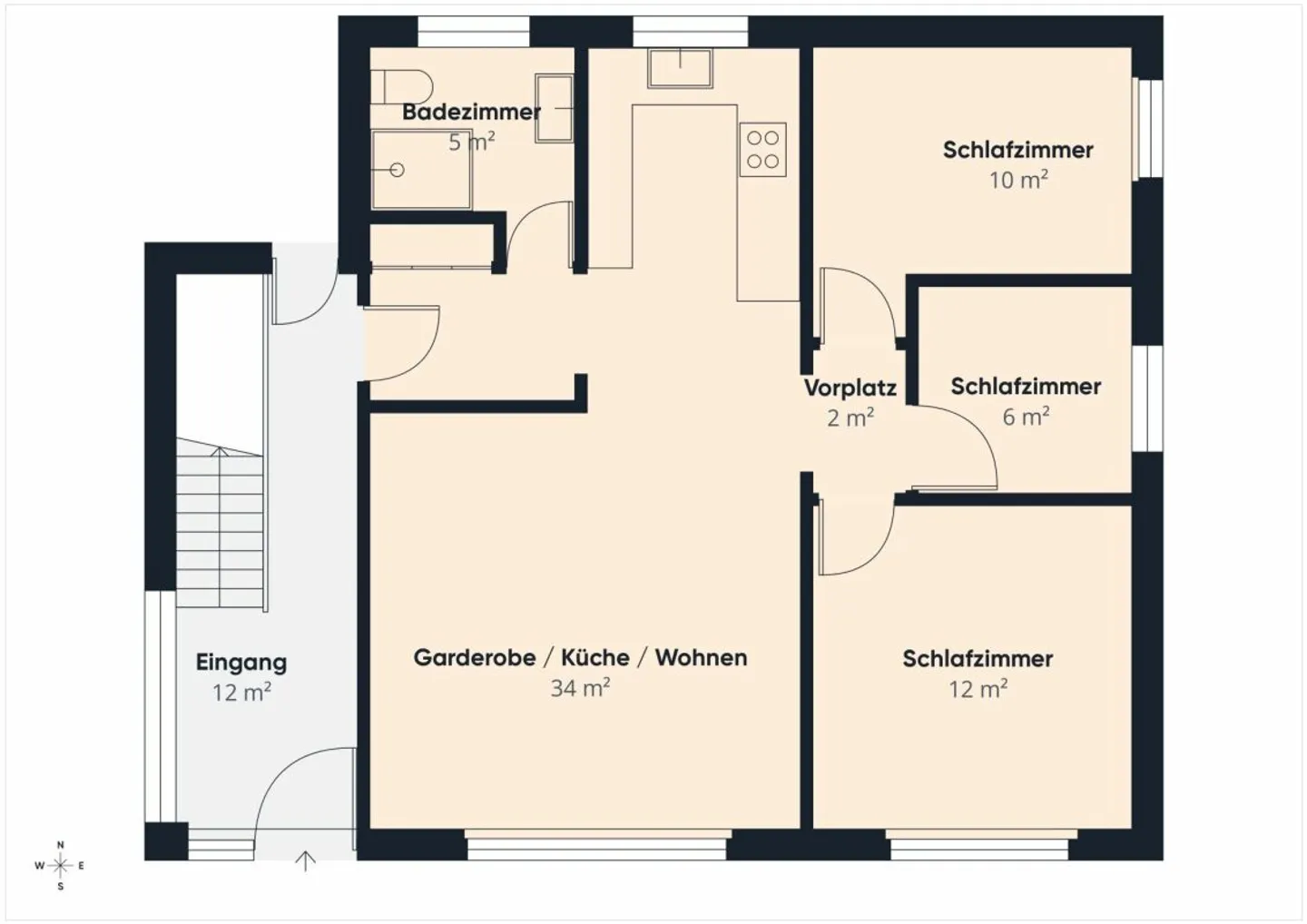Wohnung an Top Lage / Monatsmiete möglich - Foto 13 von 13