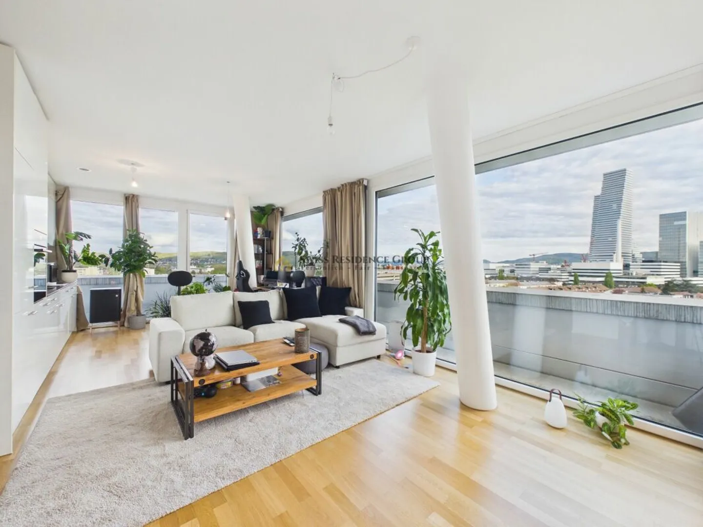 Skyline-Wohnung | 9. Etage mit Blick über ganz Basel - Photo 1 sur 13