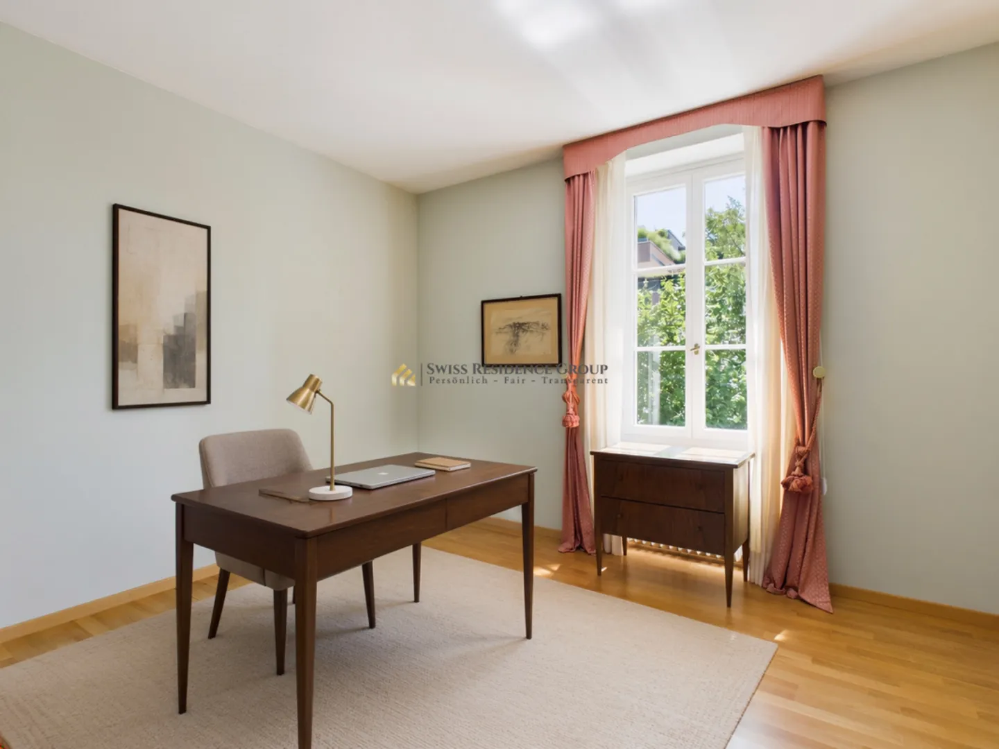 Altbau-Charme trifft auf modernen Luxus - Einzigartige 4.5-Zimmer-Wohnung mit Garten &amp; Cheminée in 8008 Zürich - Foto 10 von 13