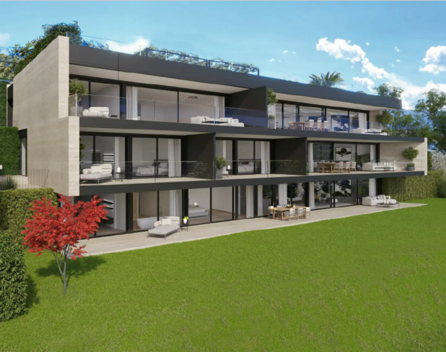 LOCARNO MONTI - Modern apartment with lake view - Photo 3 of 10