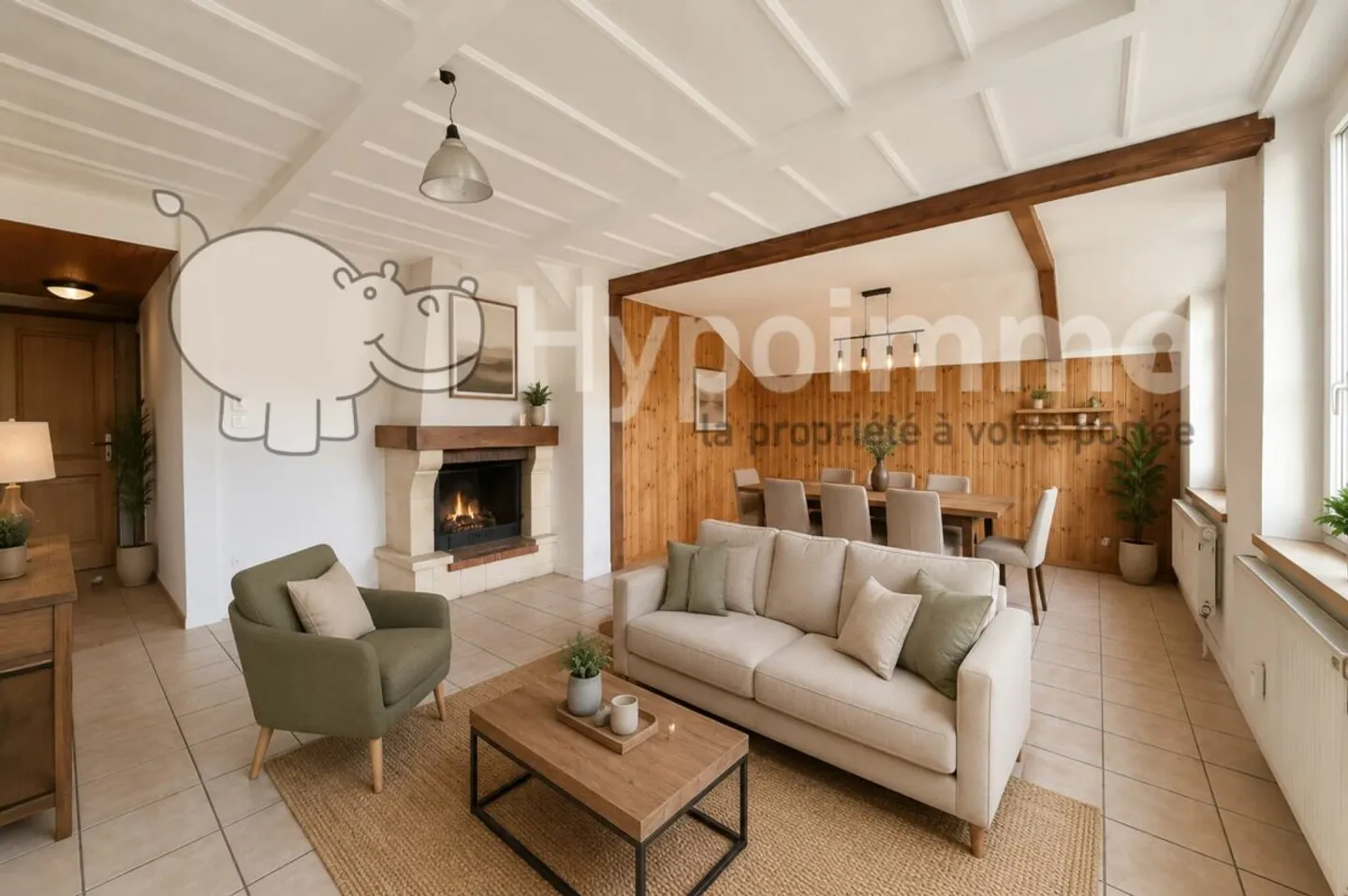 6.5-room apartment with private garden - Photo 1 of 13