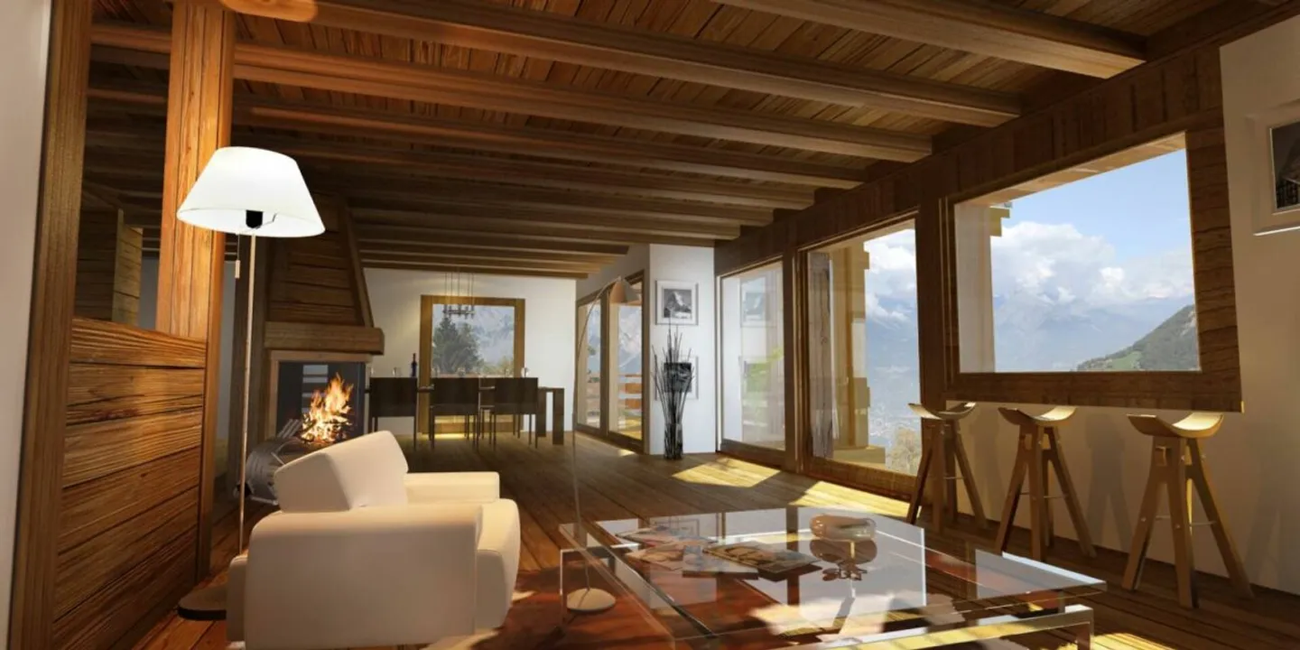 Chalet de Luxe à La Tzoumaz - Photo 2 sur 7