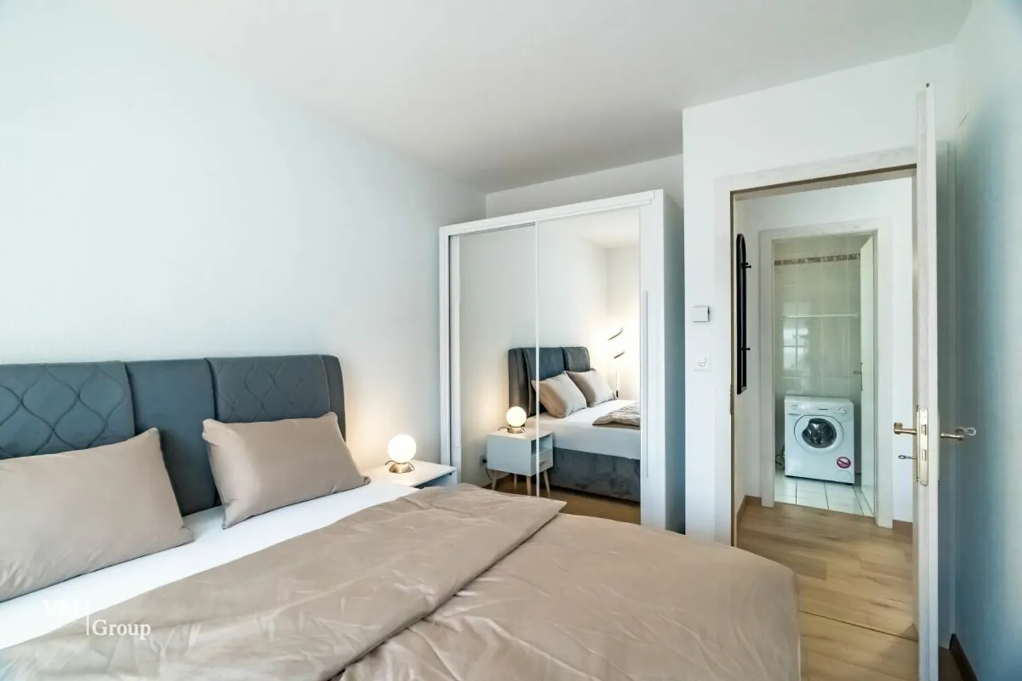 Helle, möblierte Wohnung an hervorragender, zentraler Lage im Herzen von Visp - Foto 9 von 13