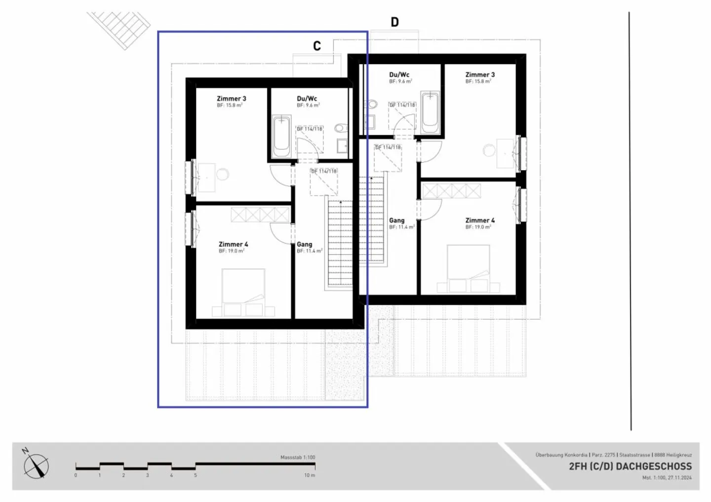 Première location maison jumelée 5.5 pièces - un rêve de maison pour toute la famille ! - Photo 7 sur 8