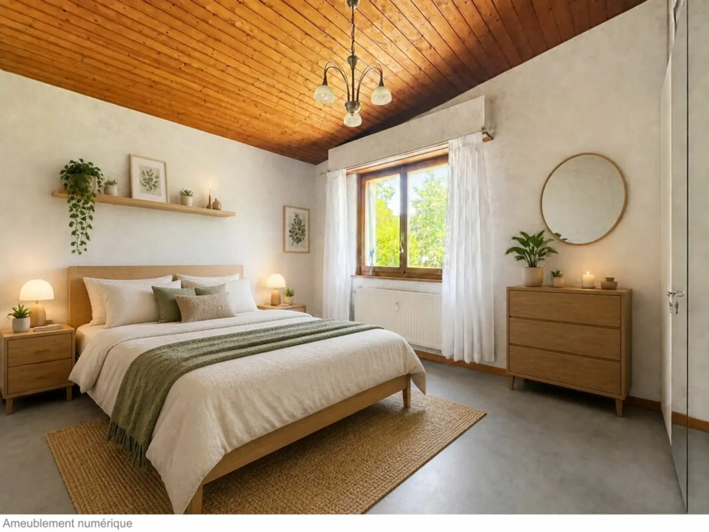 VILLA INDIVIDUELLE DE PLAIN-PIED EN BORDURE DE ZONE AGRICOLE AVEC UN RUISSEAU - Foto 10 di 13
