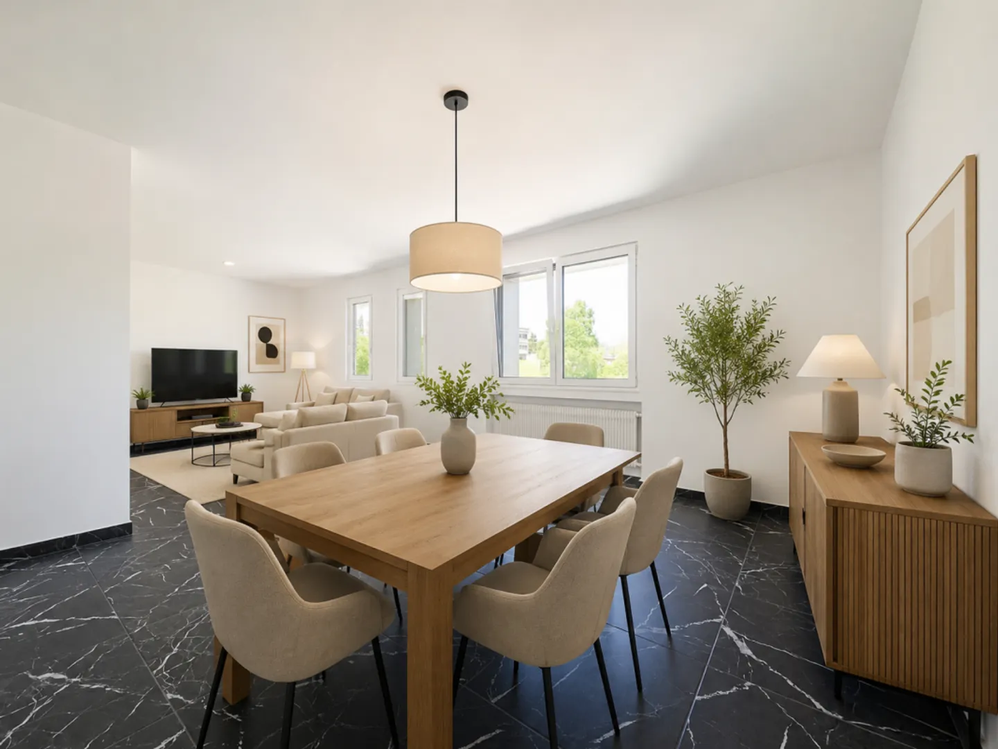 Appartement rénové 4.5 pièces - Photo 2 sur 10