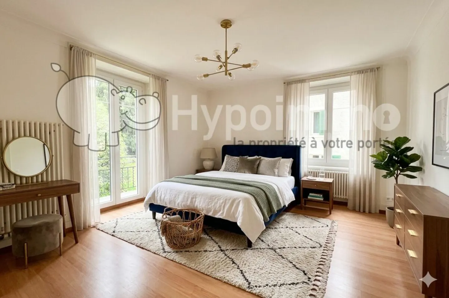 Bright 4.5 room apartment on the 2nd floor - Photo 1 of 13