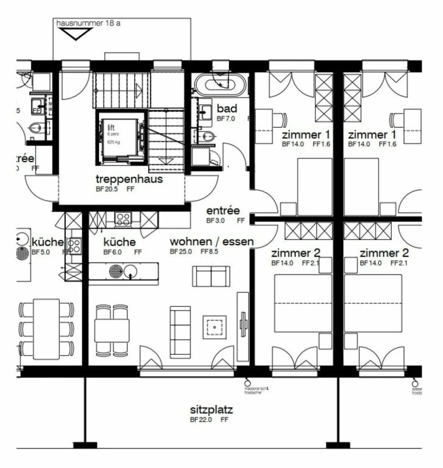 Schöne Erdgeschoss-Wohnung mit Gartenanteil - Foto 8 von 8