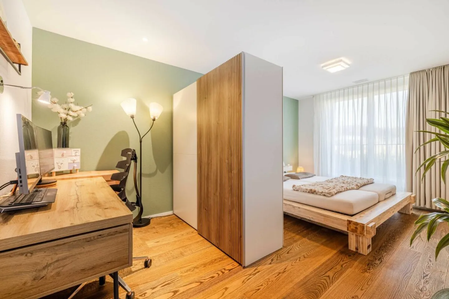 New construction comfort with garden idyll - high-quality 3.5-room garden apartment directly adjacent to the agricultural zone - Photo 6 of 7