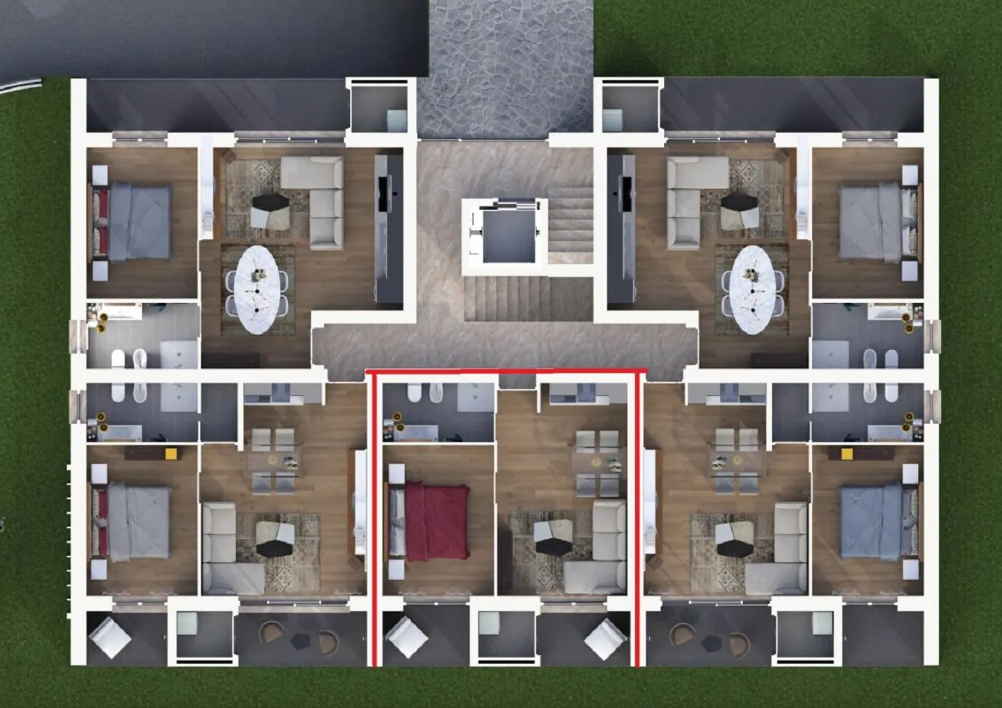 NOUVEAU 2.5 PIÈCES ÉGALEMENT SECONDE RÉSIDENCE - Photo 8 sur 8