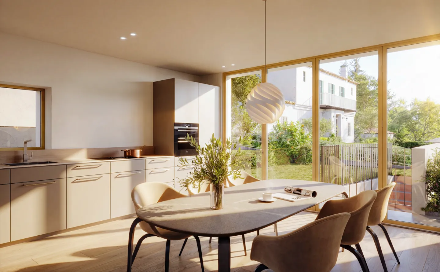 Architecture Moderne. Lignes Claires. Une Maison avec Caractère. (Maison A) - Photo 5 sur 9