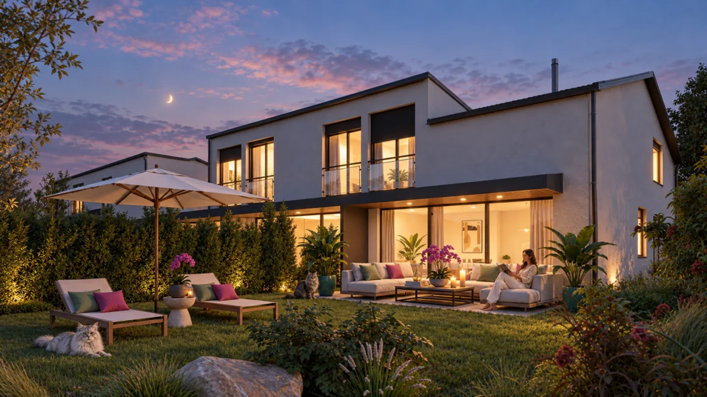 Villa contemporaine à Essert - Photo 8 sur 13