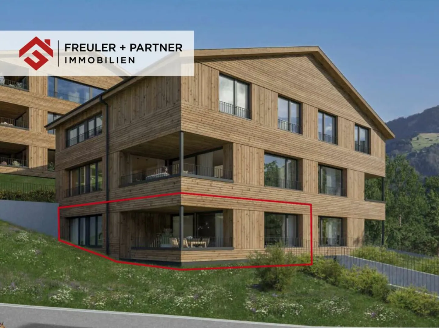 3½-Room New Apartment with Garden in the PRADA Project, Seewis - Photo 1 of 6