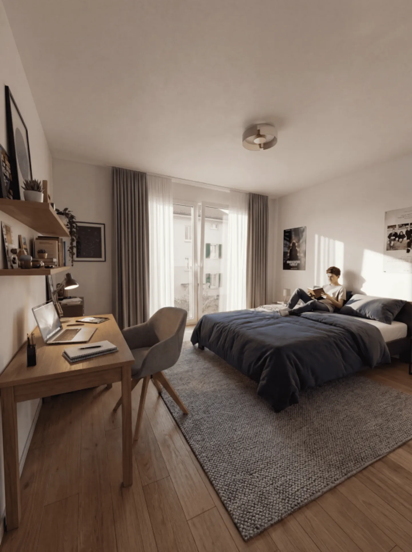 Attico duplex nel centro di Yverdon - Foto 6 di 7