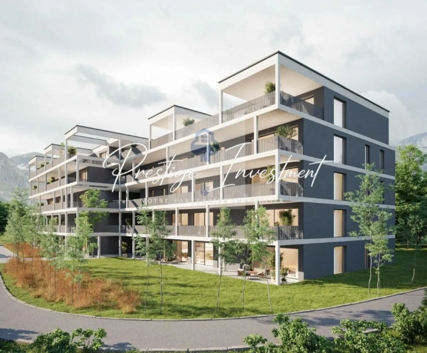 Superb new penthouse 2.5 rooms in Aproz - Photo 1 of 3
