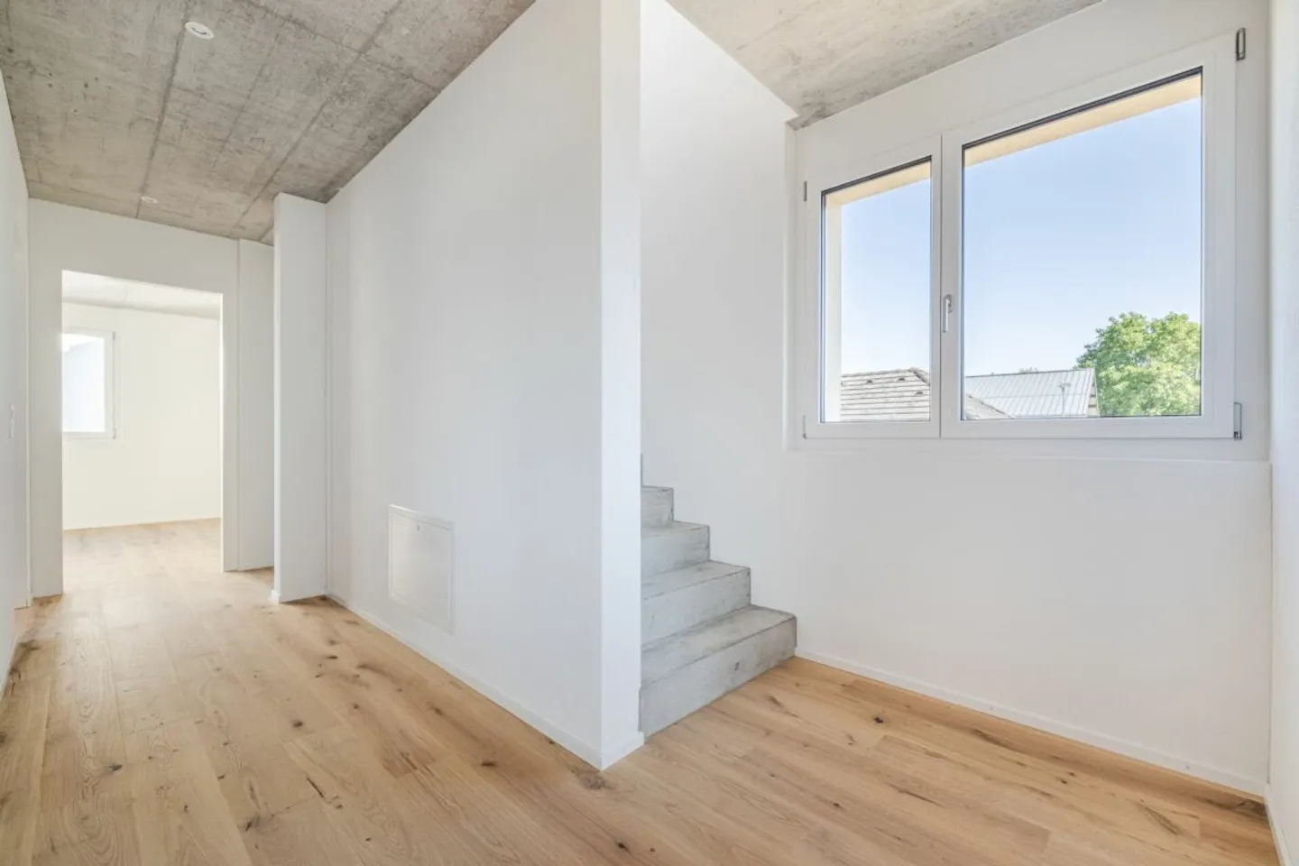 Vue dégagée sur le vert - grande maison individuelle de 6,5 pièces à Bätershausen (près de Kreuzlingen) - Photo 3 sur 11