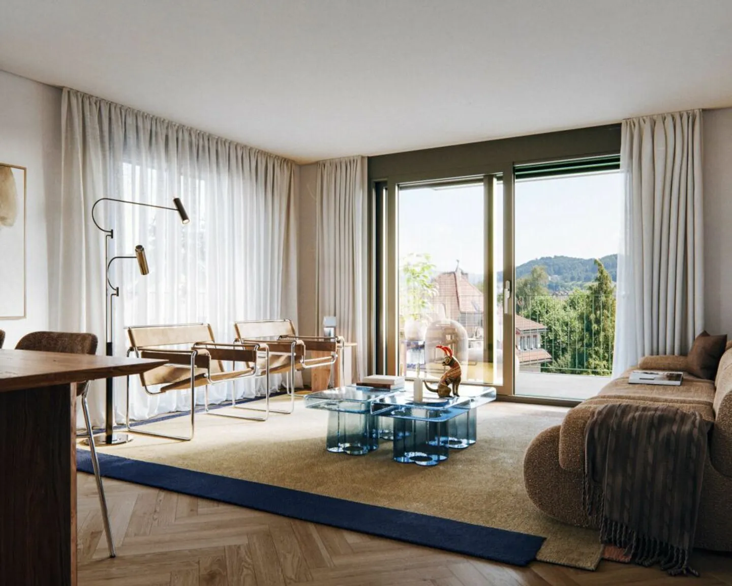 Neubauwohnung mit 3.5-Zimmern an zentraler Lage in St. Gallen - Photo 1 sur 11