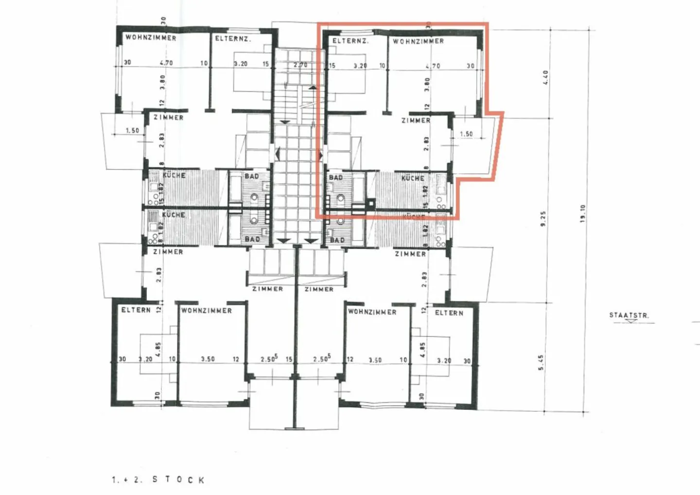 Appartement spacieux de 2 ½ pièces près du centre - Photo 8 sur 8