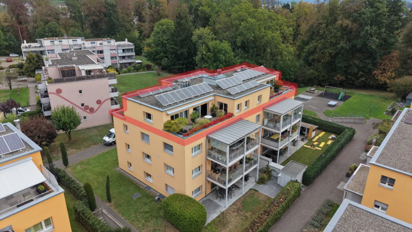 WEITRAUM | Appartement penthouse exclusif de 194 m² de surface habitable nette, terrasses spacieuses et vue panoramique - Photo 10 sur 13