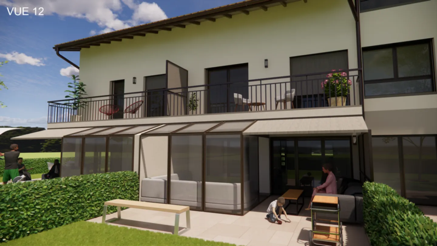 Neue Promotion Residence du Moulin, Bernex - Dorfstil Reihenhaus A02, lichtdurchflutet mit großzügigem Wohnraum in ruhiger und ländlicher Umgebung - Beginn ... - Foto 1 von 6