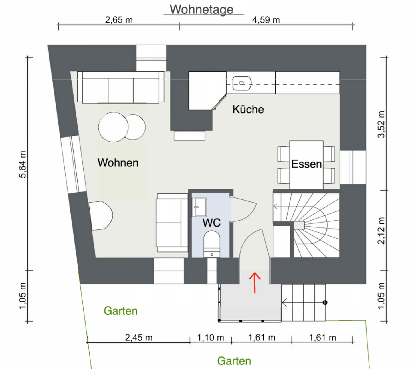 Rustico récemment rénové avec petit jardin - Première occupation/Résidence principale - Photo 7 sur 13