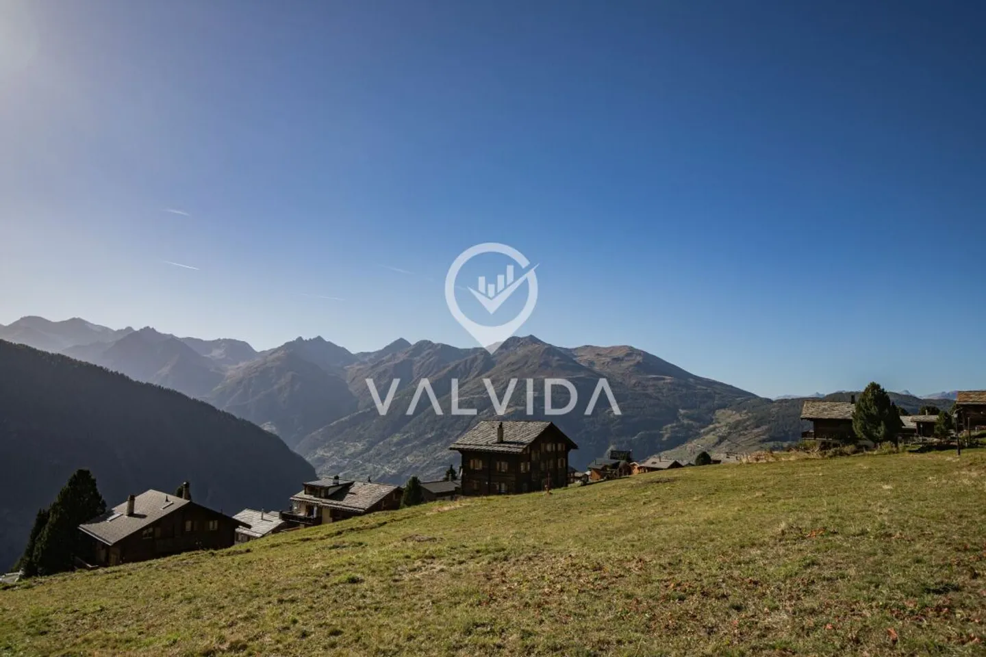 Building land in sunny location in Gspon - Photo 4 of 7