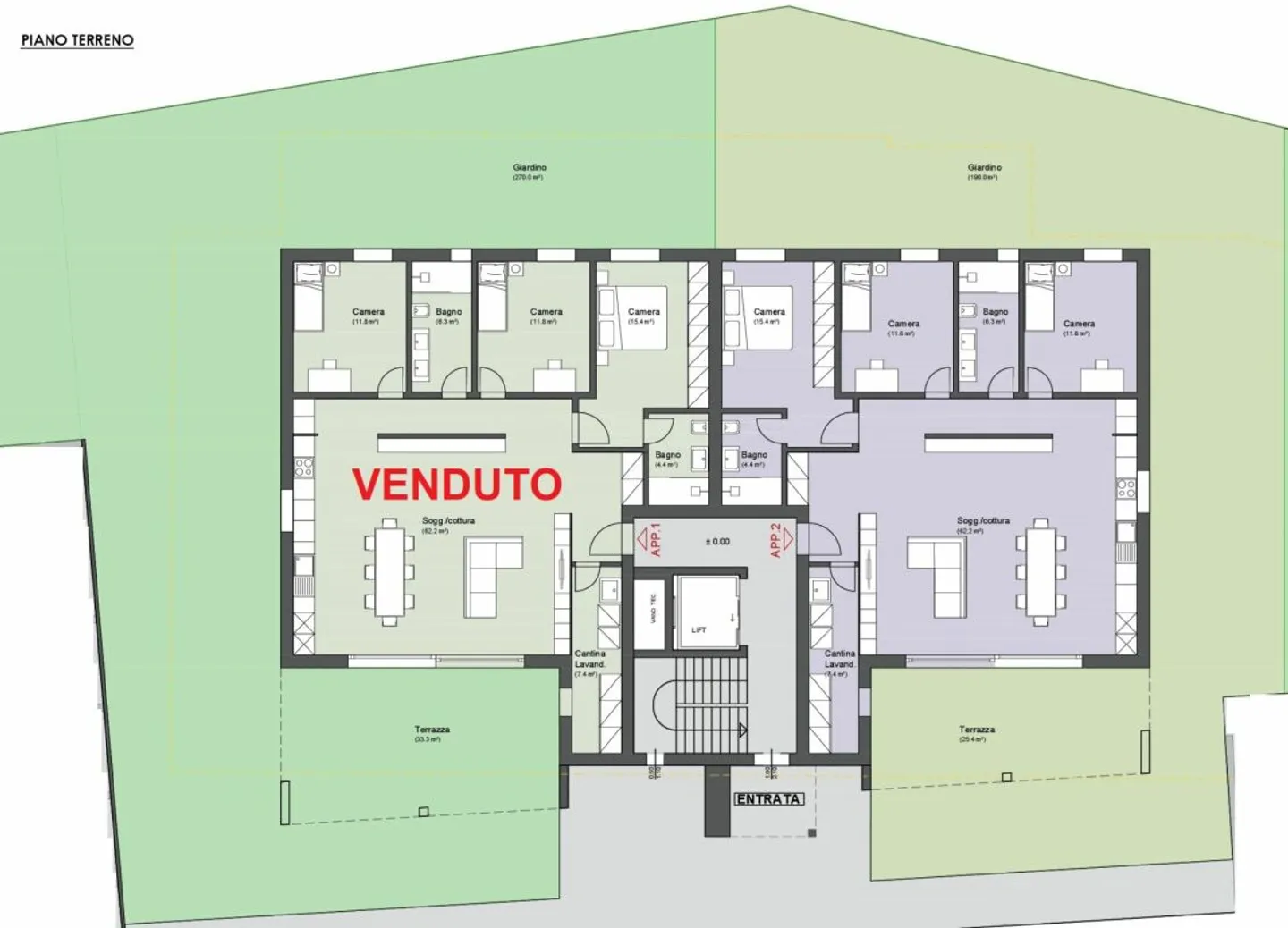 APPARTEMENT MODERNE AVEC JARDIN PRIVÉ - Photo 9 sur 9
