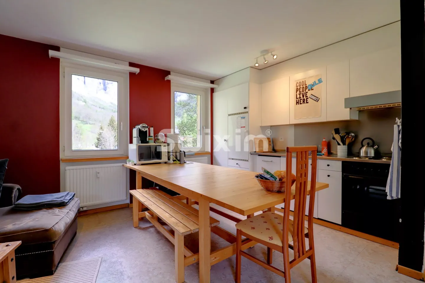 Appartement Charmant avec Vue Gemmi - Photo 6 sur 8