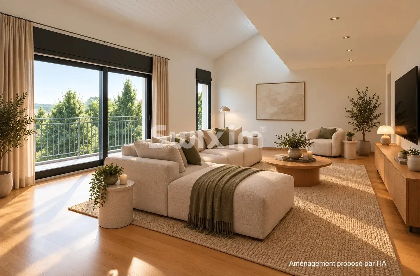 Wunderschöne Penthouse mit großzügigen Volumen - Foto 3 von 12