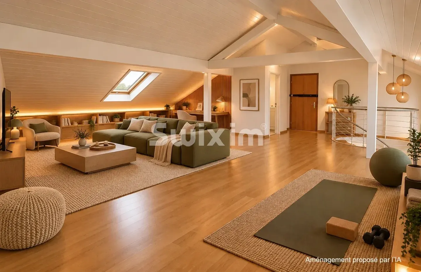 Wunderschöne Penthouse mit großzügigen Volumen - Foto 5 von 12